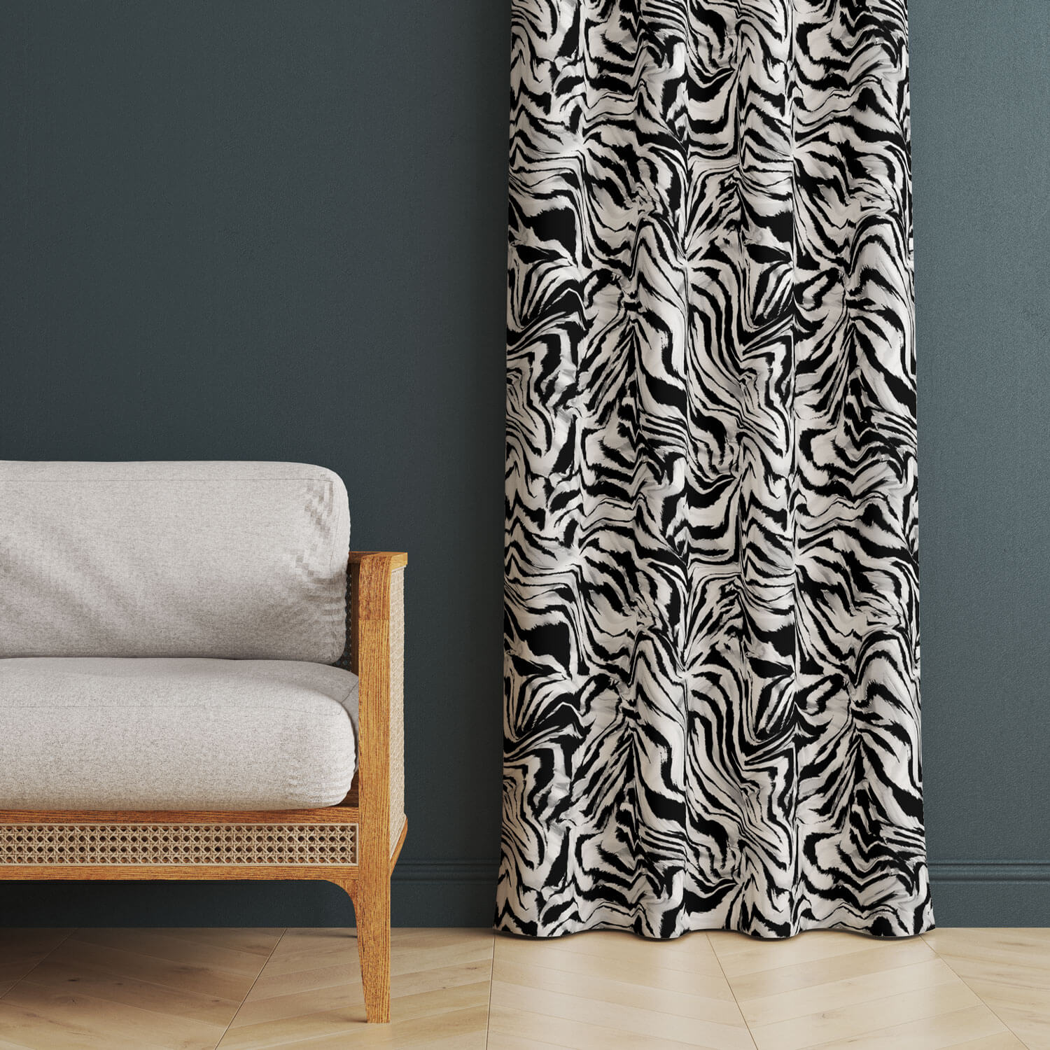 پرده طرح پوست حیوانات