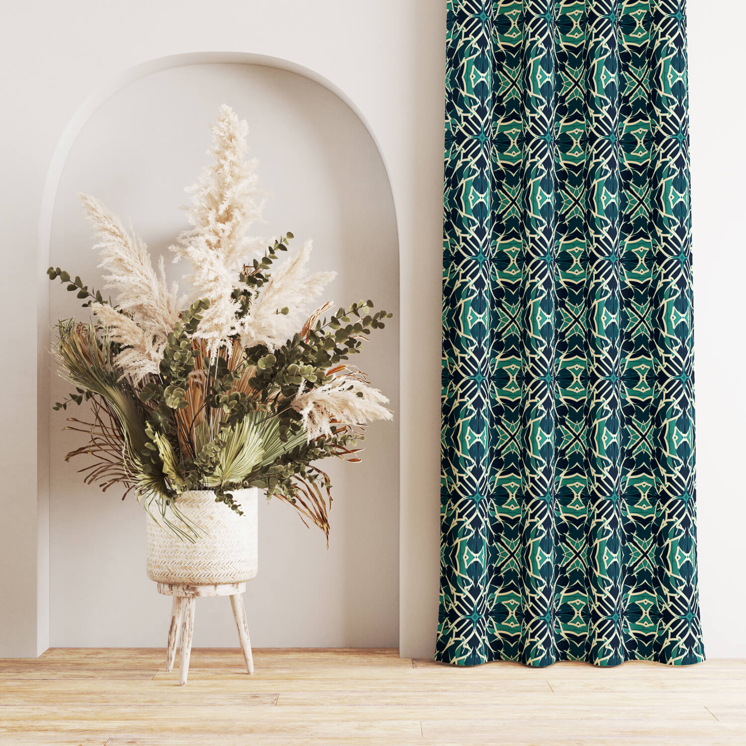 پرده طرح سنتی